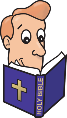 Man reading Bible | Bible Clip Art - Christart.com
