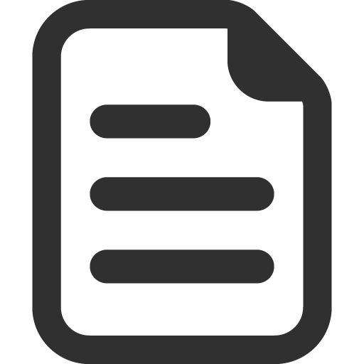 Document Icon | Mono General 2 Iconset | Custom Icon Design