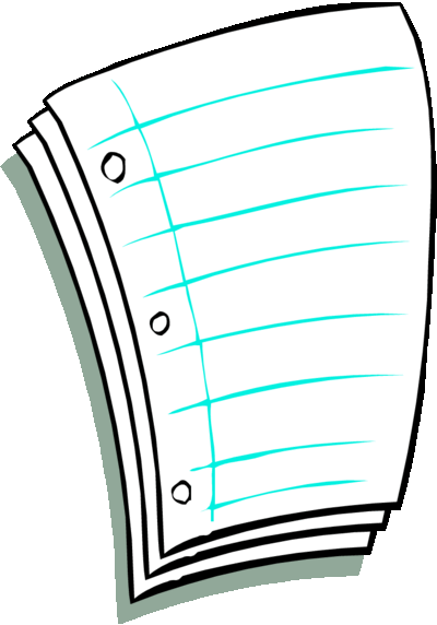 notebook paper clipart - photo #16