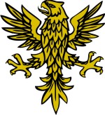Eagle & Falcon Clip Art for Custom Coat of Arms
