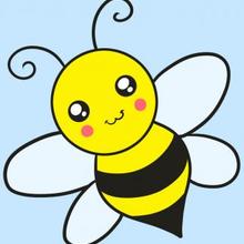 Animals - How to Draw a Bee for Kids