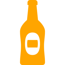 Free orange beer bottle icon - Download orange beer bottle icon