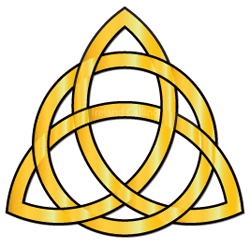 Triquetra – The trinity knot is a famous Irish symbol
