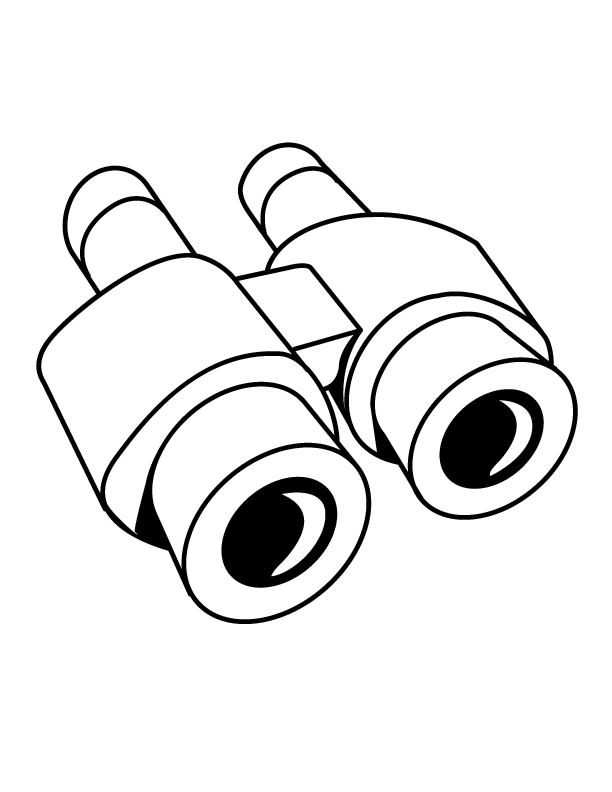 Binoculars Drawing - ClipArt Best
