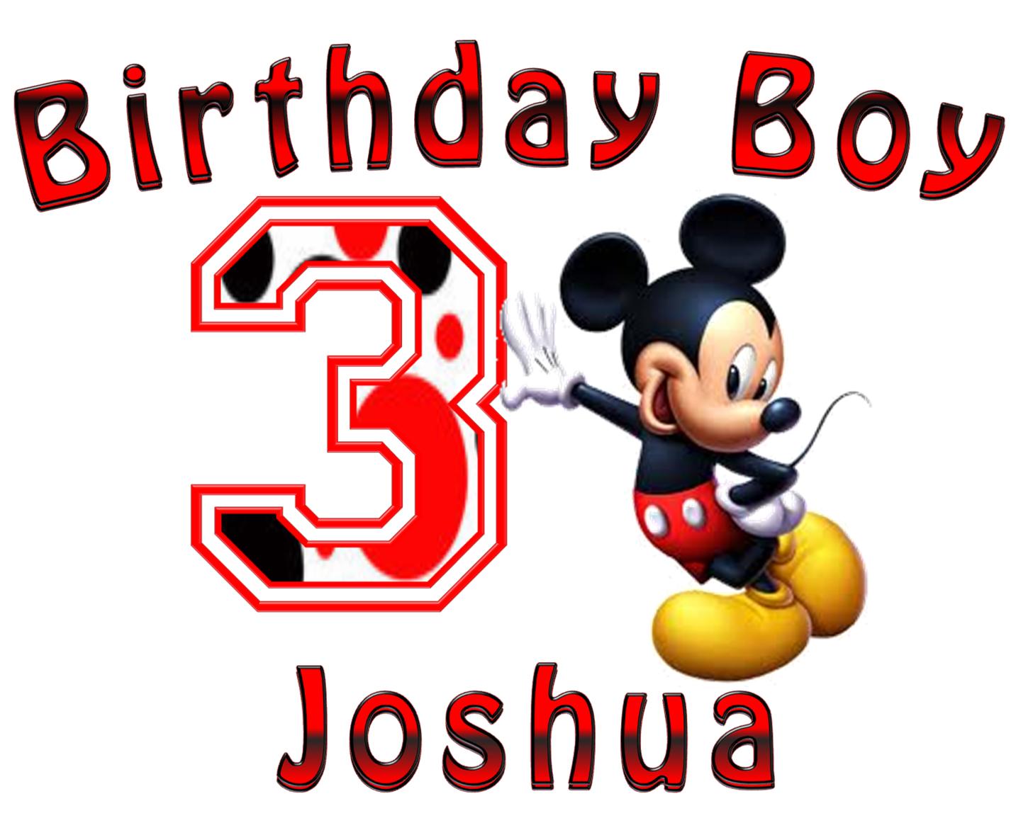 Mickey Mouse Happy Birthday - ClipArt Best