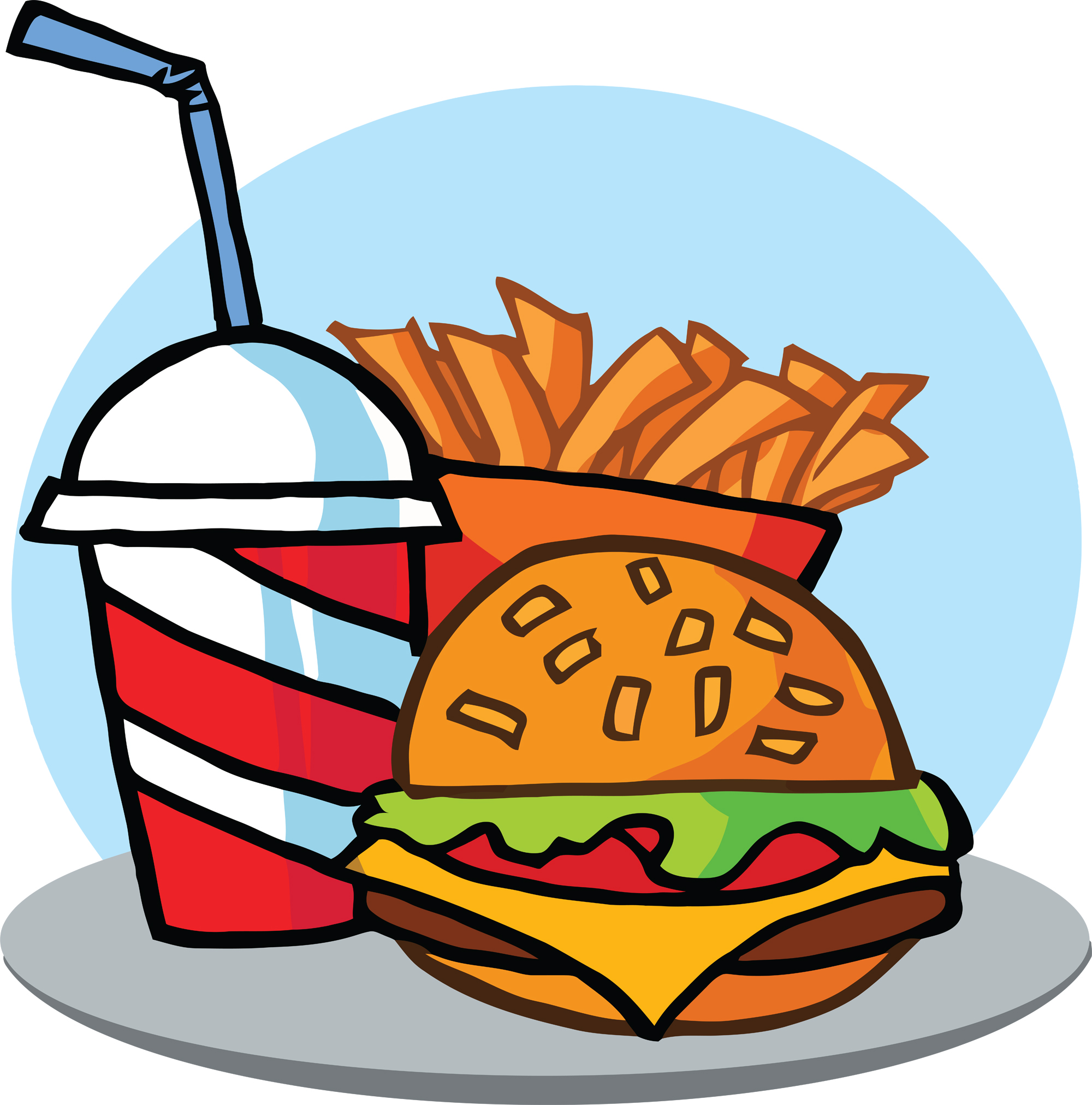 Mcdonald's Fast Food Clipart