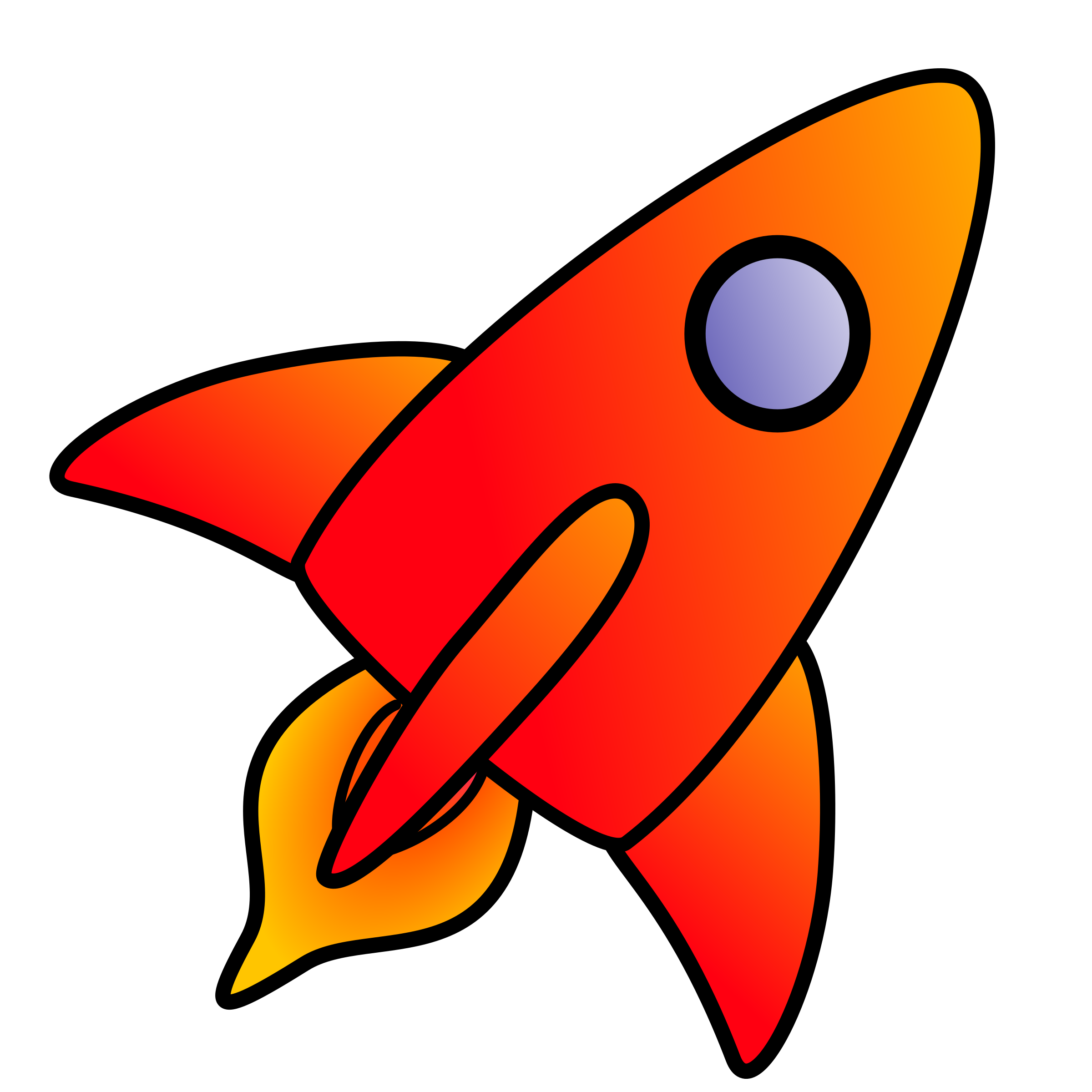 Clipart - Rocket-Picture