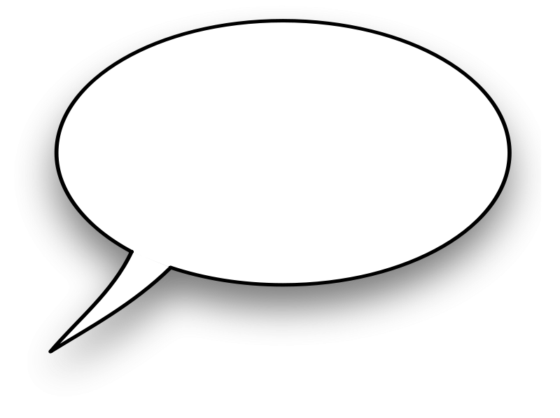 Clipart - cartoon,speech bubble