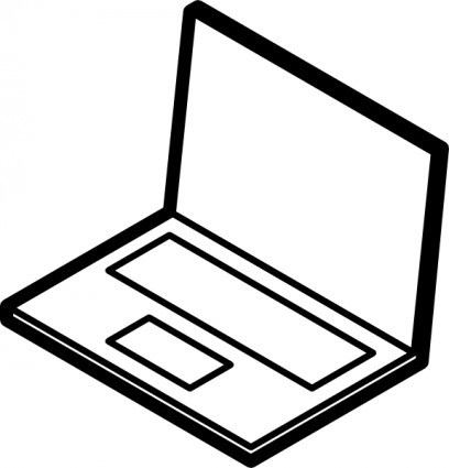 Laptop outline vector Free vector for free download (about 2 files).