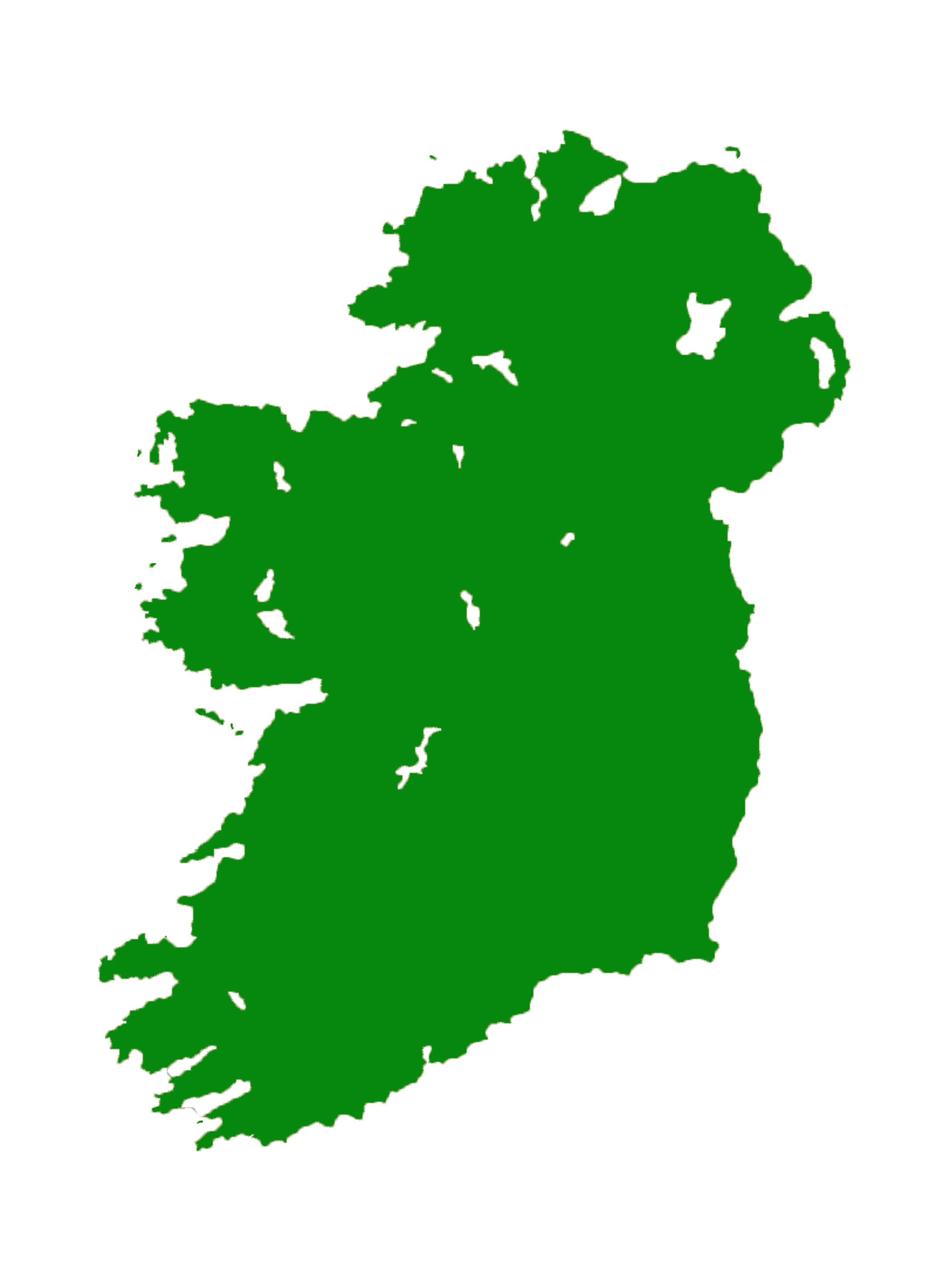 free clipart map of ireland - photo #8