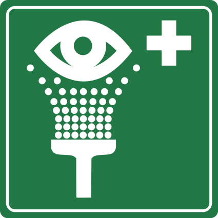 Eyewash Sign or Symbol