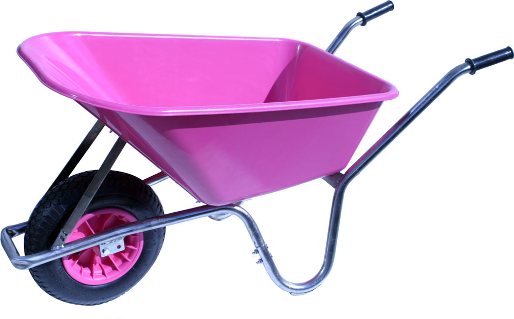 Pink Mucker Wheelbarrow 120kg - Wheelbarrows / Sack Trucks