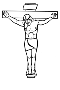 Christ Is Risen Clipart Cross Word Art