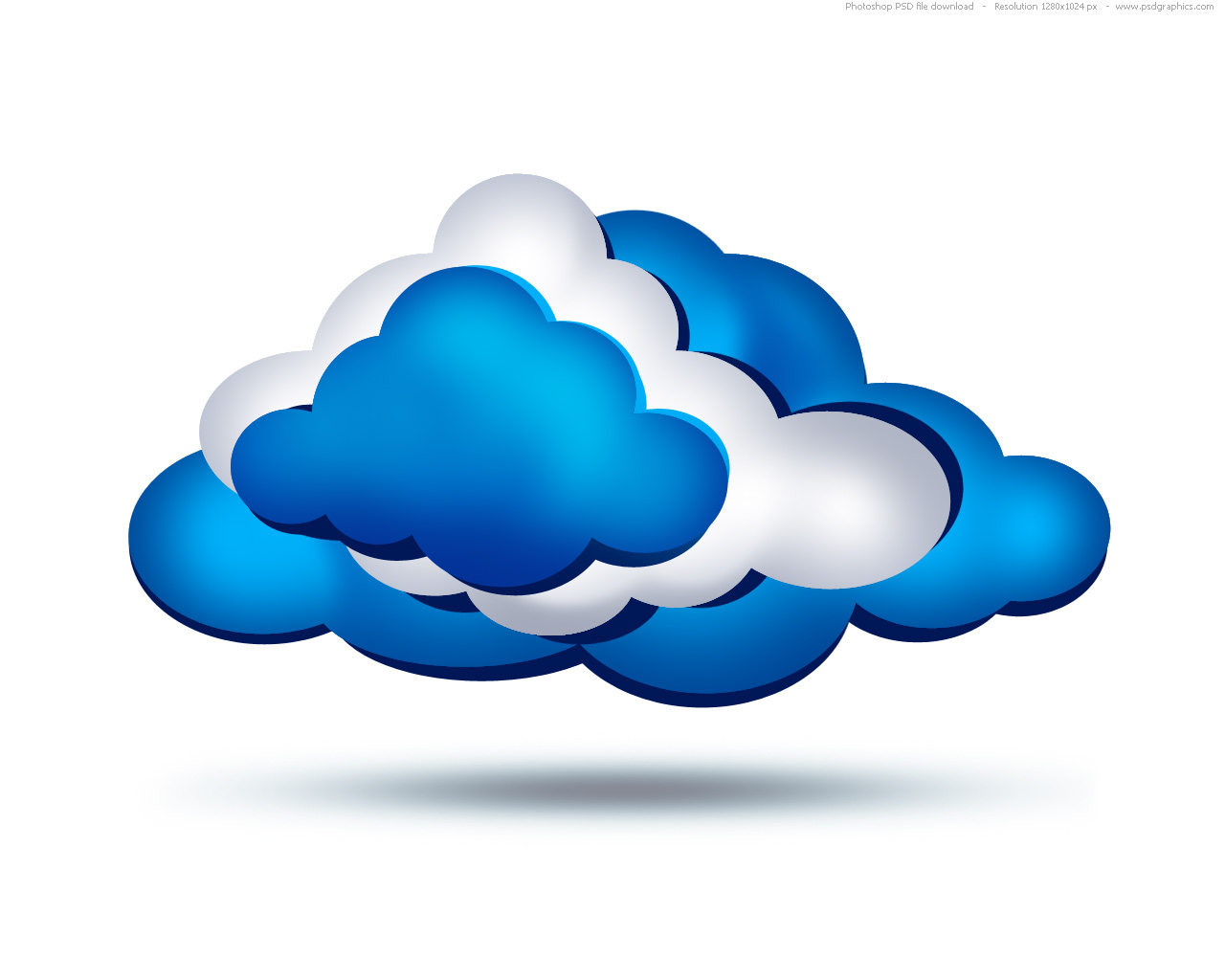 PSD clouds icon | PSDGraphics