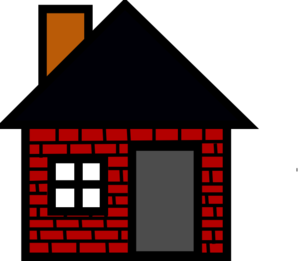 Brick House clip art - vector clip art online, royalty free ...