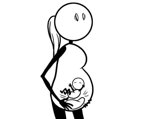 Pregnancy Cartoon | Pregnancy Humor ...