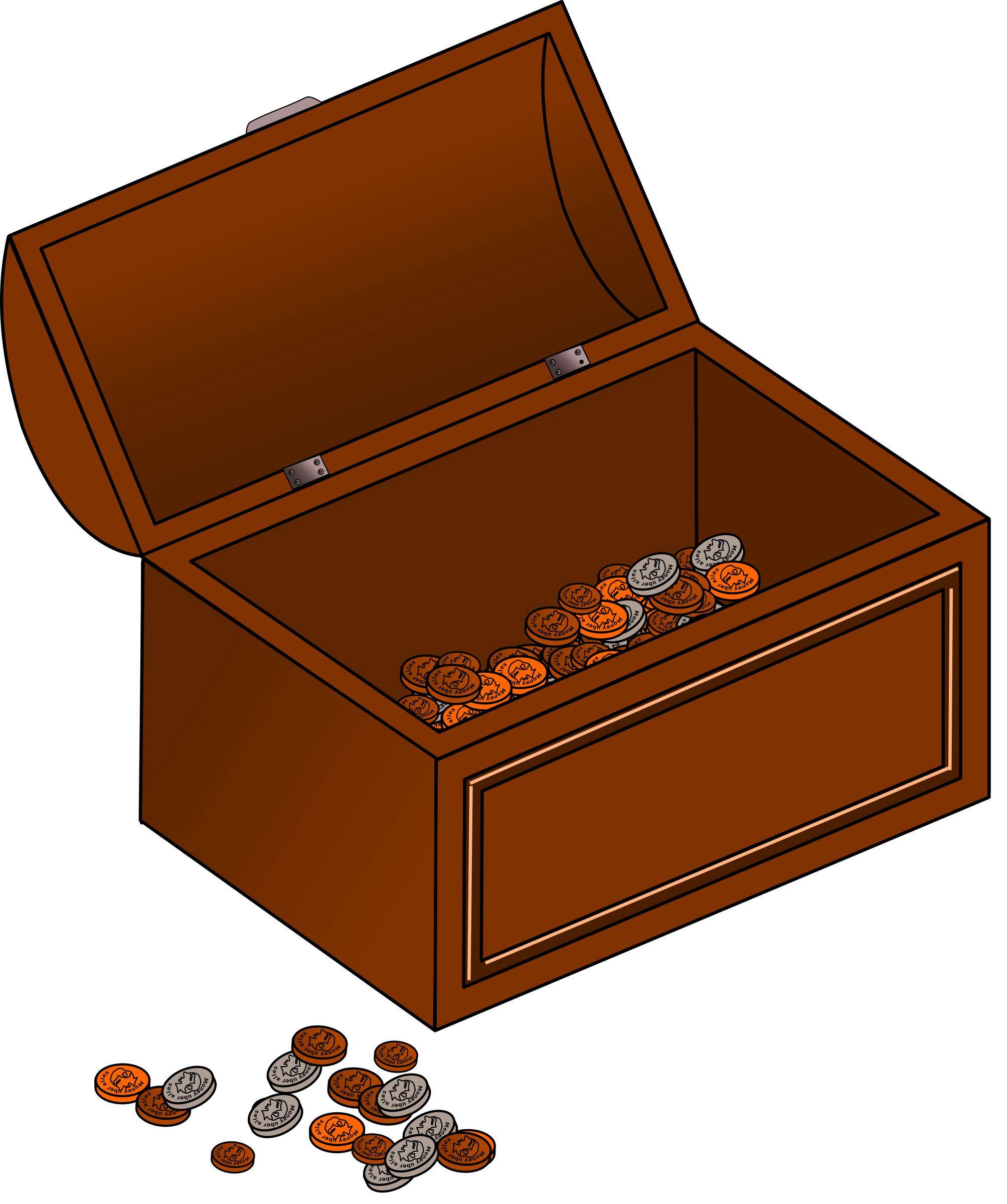 Clipart - Treasure chest
