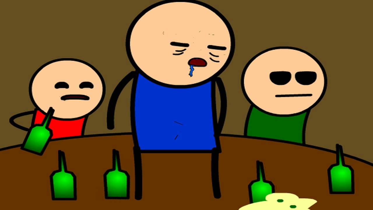 Drunk man at a bar cartoon - YouTube