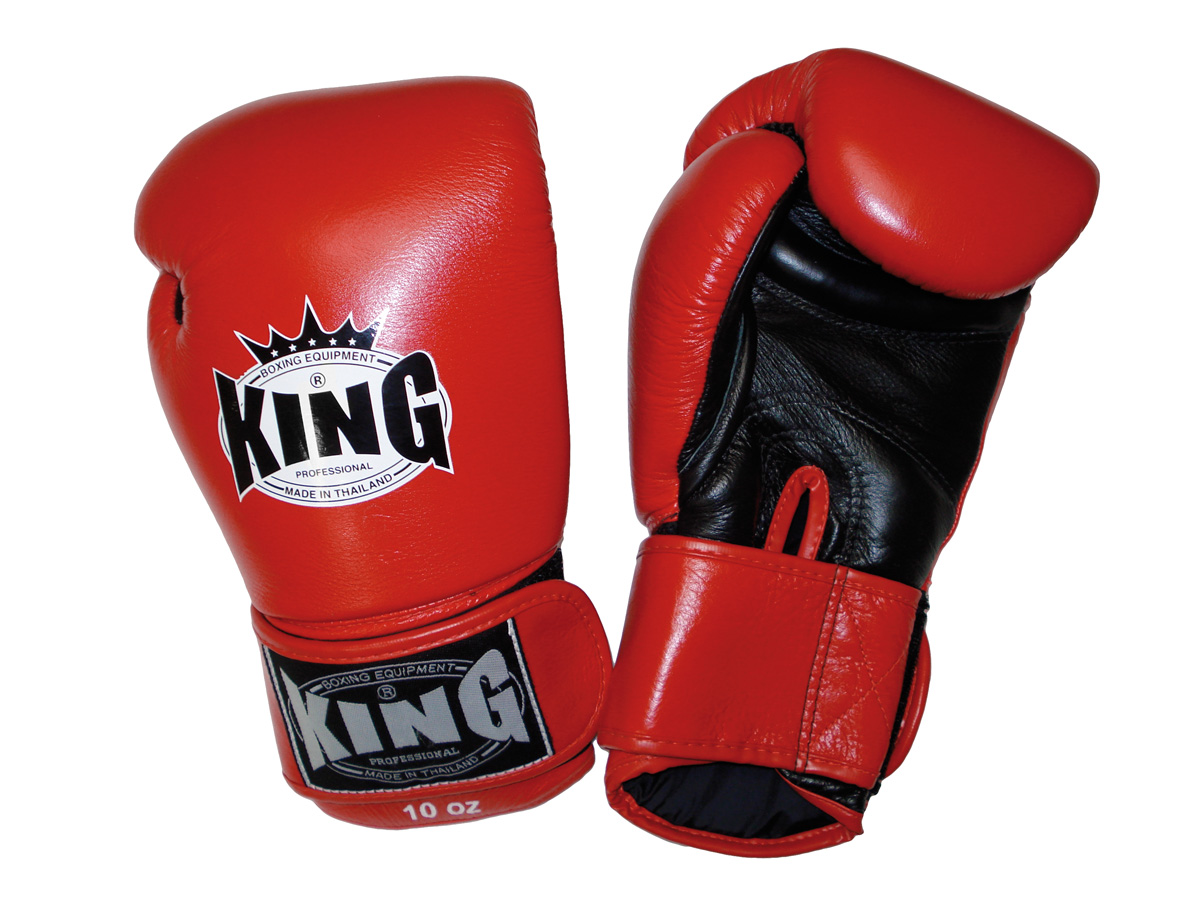 King Professional Boxing Gloves Velcro | Fighters-