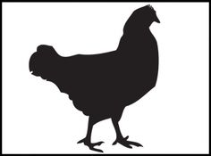 Chicken Stencil Printable - ClipArt Best