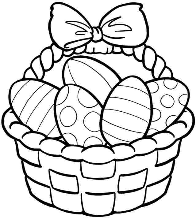 Free Easter Coloring Pages To Print - eColors