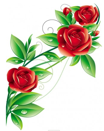 beautiful flowers vector 02 | AI,EPS format free vector download ...