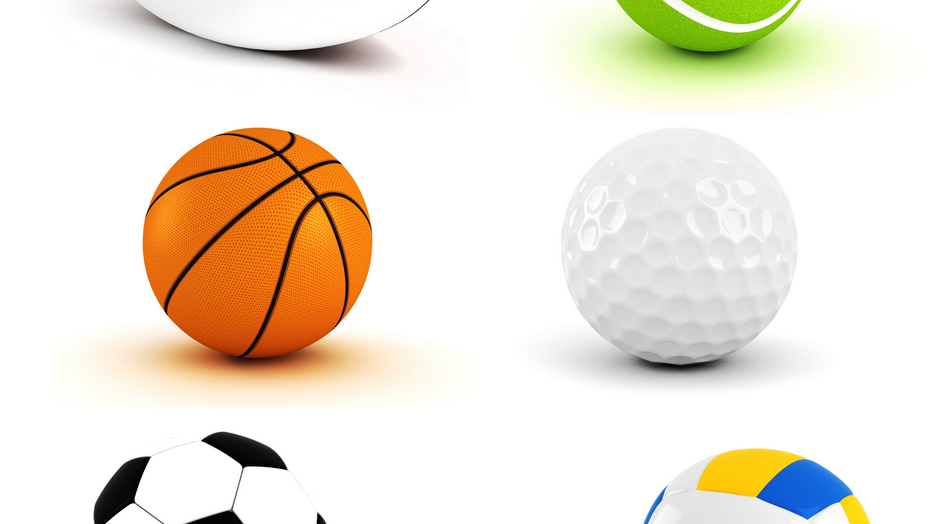 Sports Balls Wallpaper - Free Clipart Images