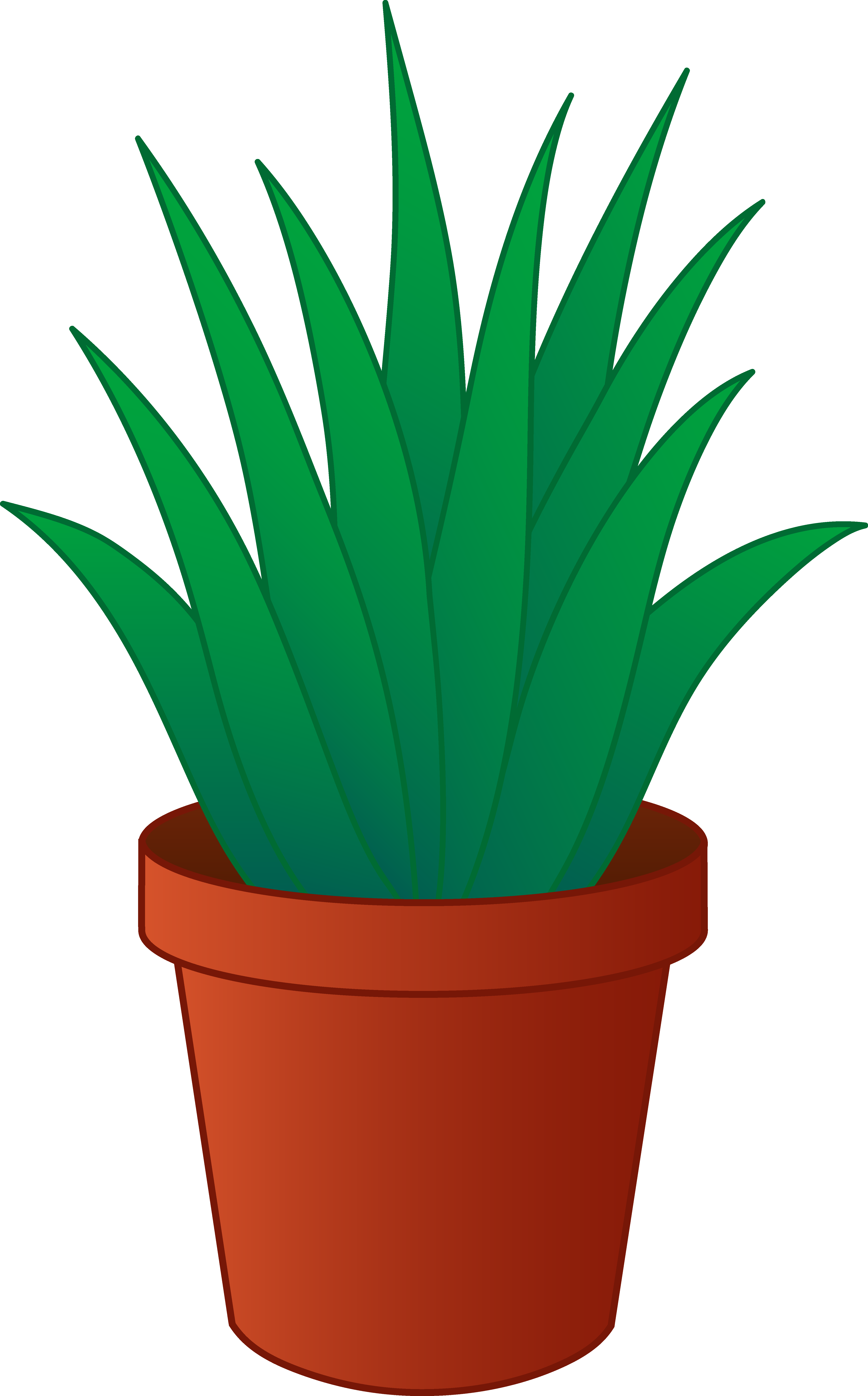 Clip Art Pot Plant - ClipArt Best