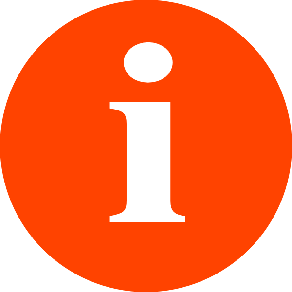 Clipart information icon