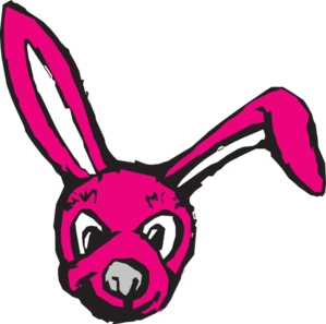 Scary Bunny Clip Art - vector clip art online ...