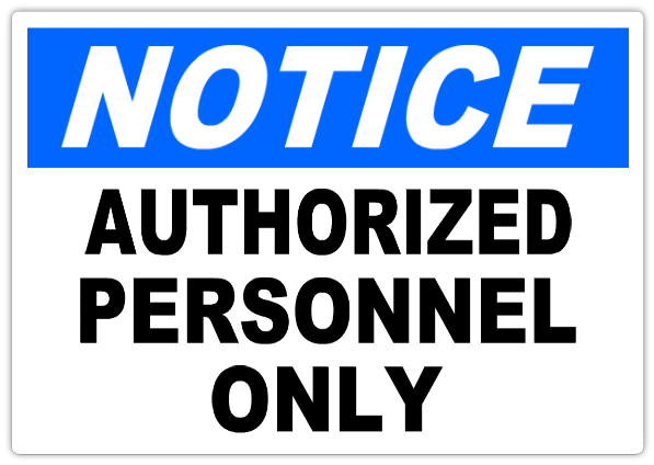 Notice Sign Clipart