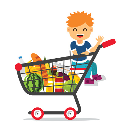 Shopping Cart Vector - ClipArt Best