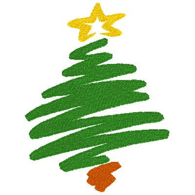 40+ Abstract Christmas Tree Clip Art