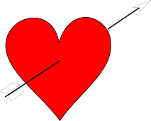 434 views Cupid Arrow Through Heart - ClipArt Best