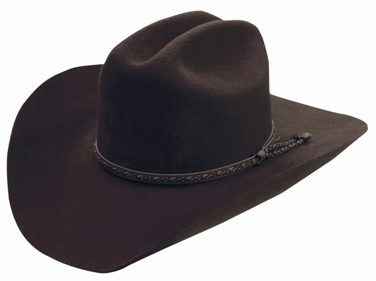 Silverado Hats - HAZER - 2X Wool Felt Cattleman Crown Western ...