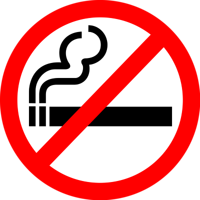 No Smoking Logo Stock Photo No Smoking Logo Against White ...