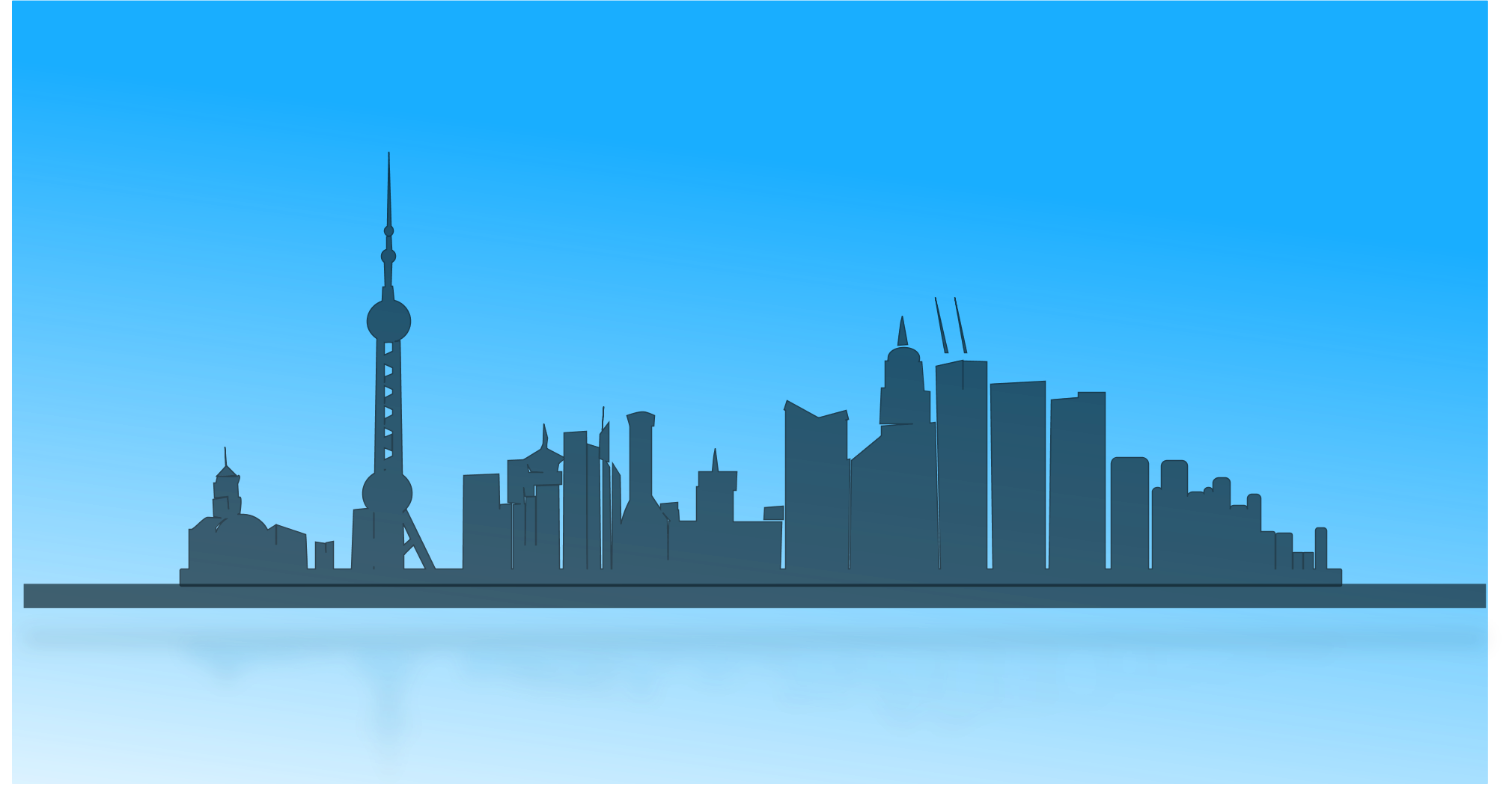 City Skyline Free Animated Desktop Wallpaper X #14745 Wallpaper ...