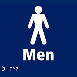 Toilet Sign - Men | A2i