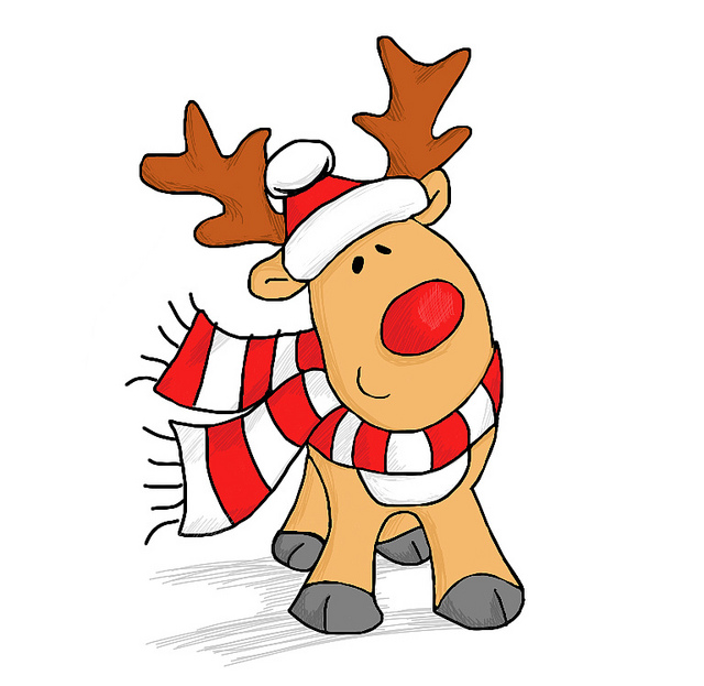 reindeer drawings reindeer drawing clipart best - Coolage.net