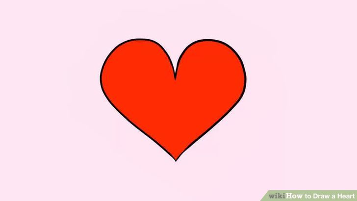 2 Easy Ways to Draw a Heart - wikiHow