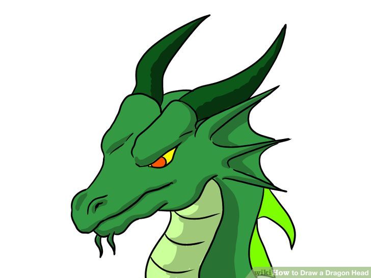 How to Draw a Dragon Head (with Pictures) - wikiHow