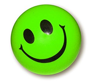 Amazon.com: Happy Smiley Face Smile Squeeze Stress Ball Color ...