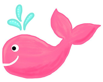 Pink Whale Clipart - ClipArt Best