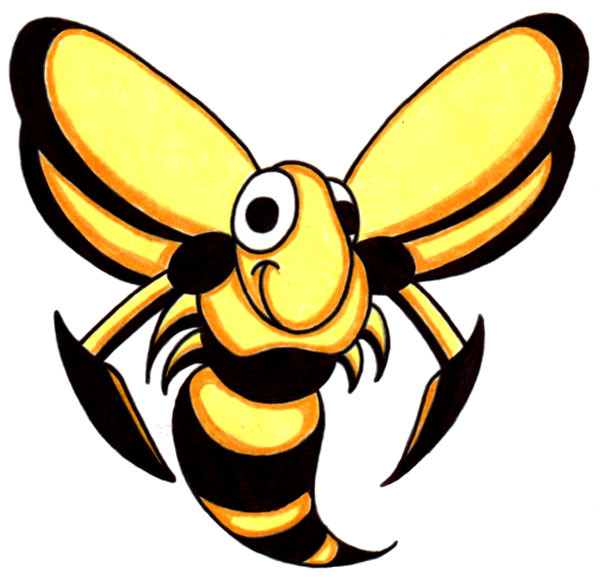 Hornet Mascot Clipart | Free Download Clip Art | Free Clip Art ...
