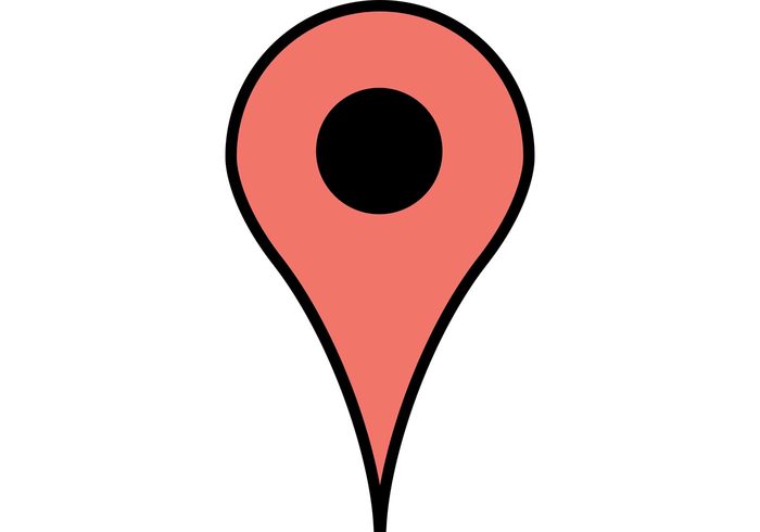 Free Google Maps Pointer Icon - Download Free Vector Art, Stock ...