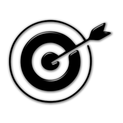 Black Bullseye As Part Of The Logo - ClipArt Best