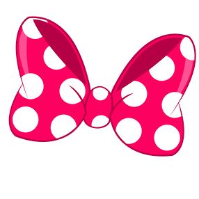 Minnie mouse bow clipart