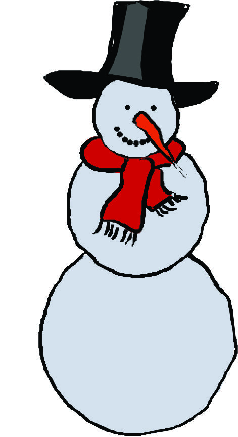 Cartoon Snowman