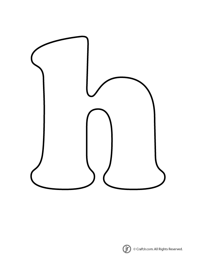 H Bubble Letter | Free Download Clip Art | Free Clip Art | on ...