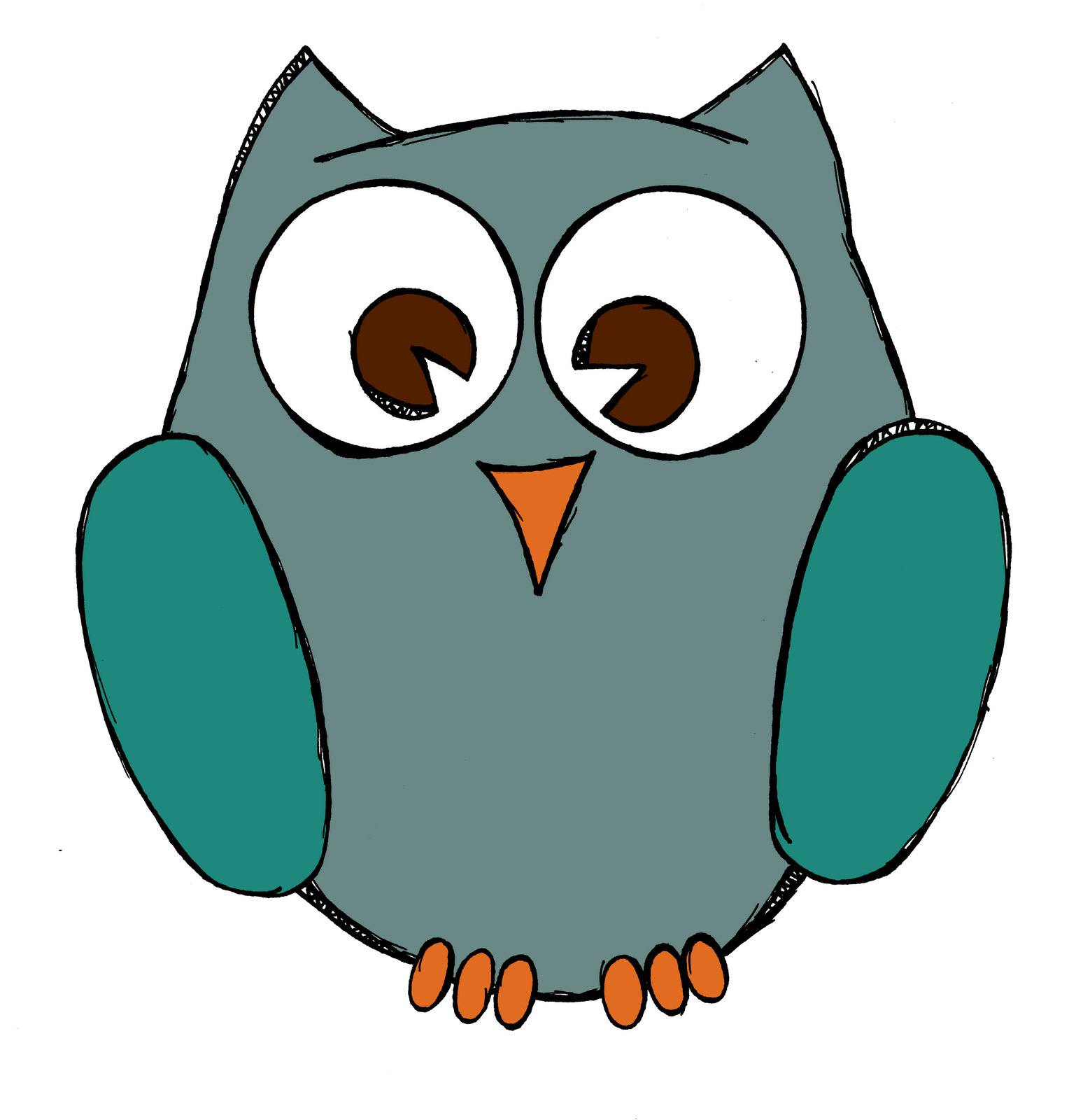 Simple Owl Clipart